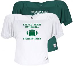 Mesh Practice Jersey 2-Pack, White & Green